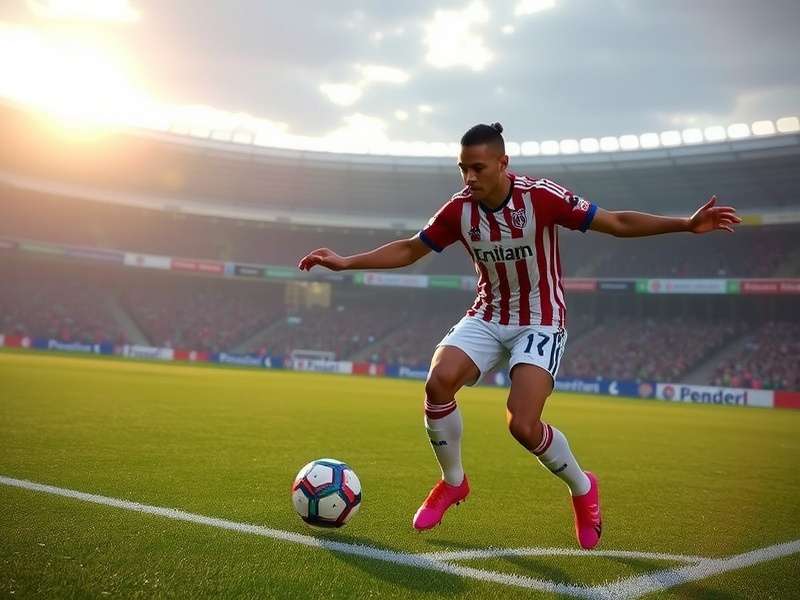 FIFA gameplay screenshot showing intense match action