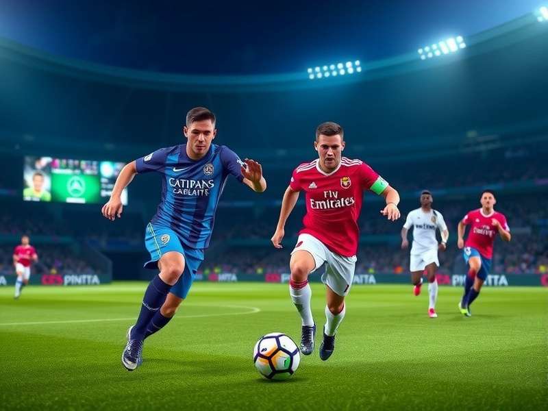 FIFA game being played on a laptop browser