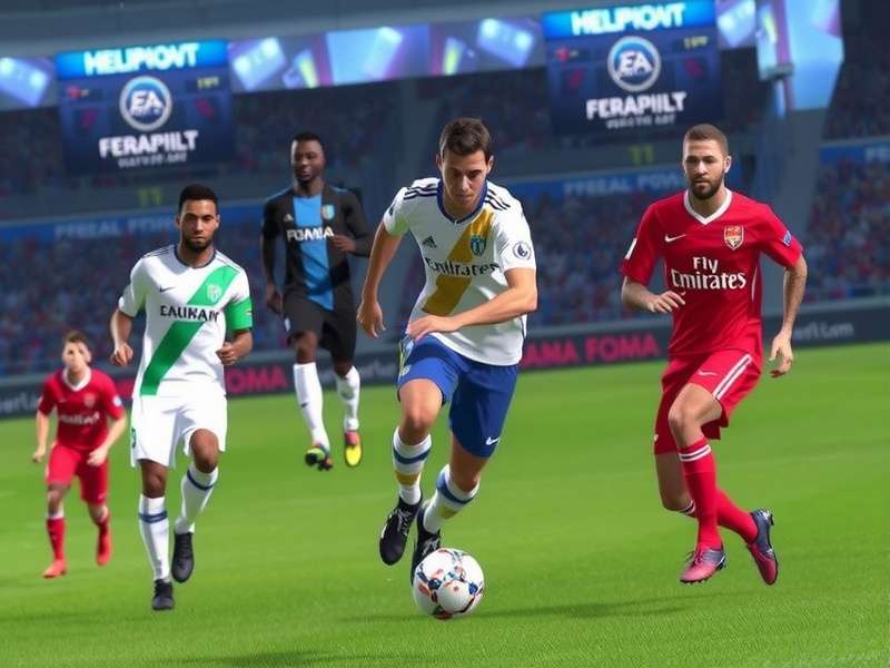 FIFA 24 PC gameplay running on ultra settings showcasing realistic graphics