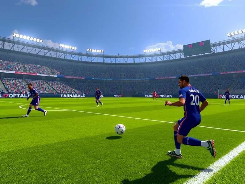 FIFA 24 running on a high-end gaming PC with realistic graphics