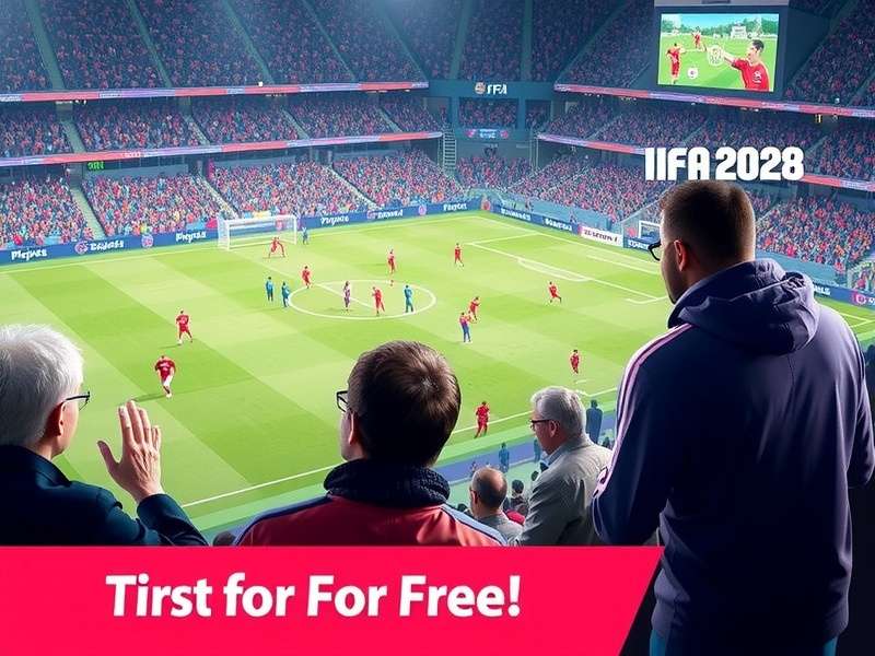 FIFA 23 gameplay on multiple screens