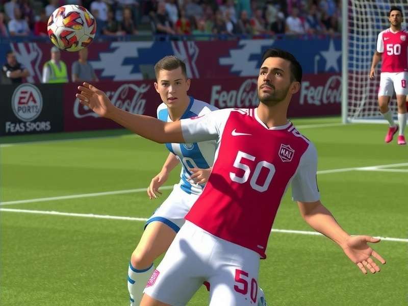 FIFA PC Gameplay Screenshot showing realistic graphics