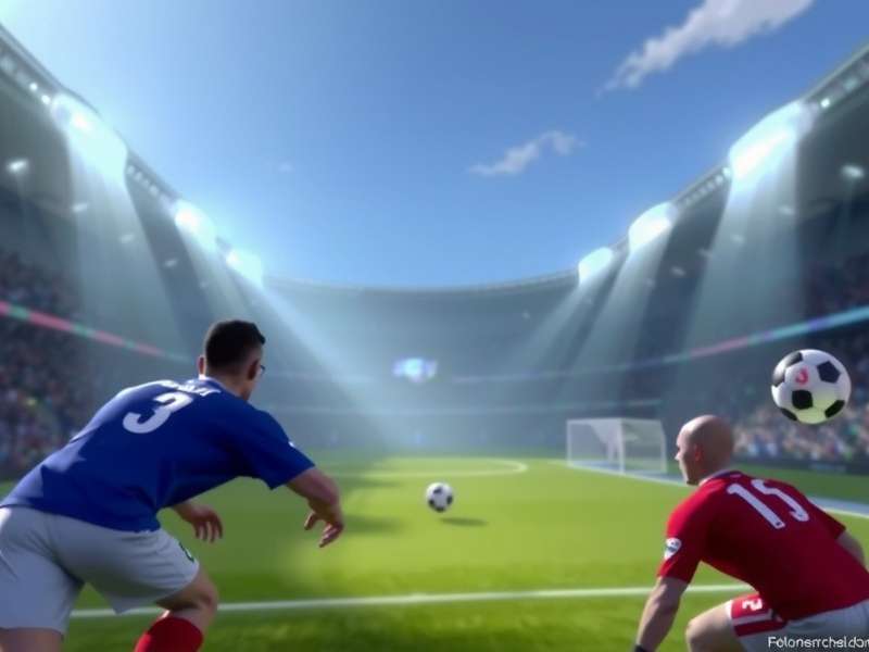 FIFA Game evolution showing old and new versions side by side