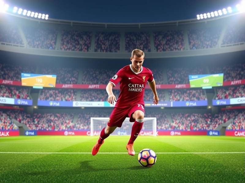 FIFA Gameplay Screenshot showing intense football action