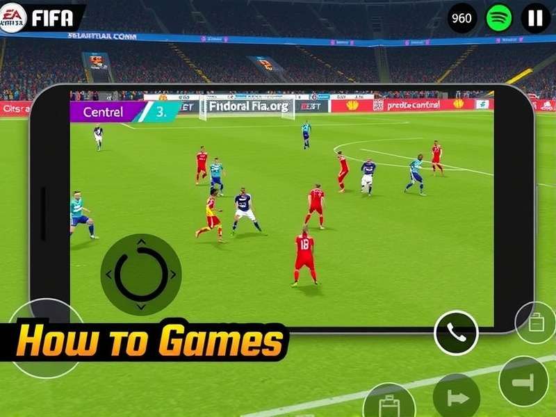 FIFA Mobile Gameplay on Smartphone