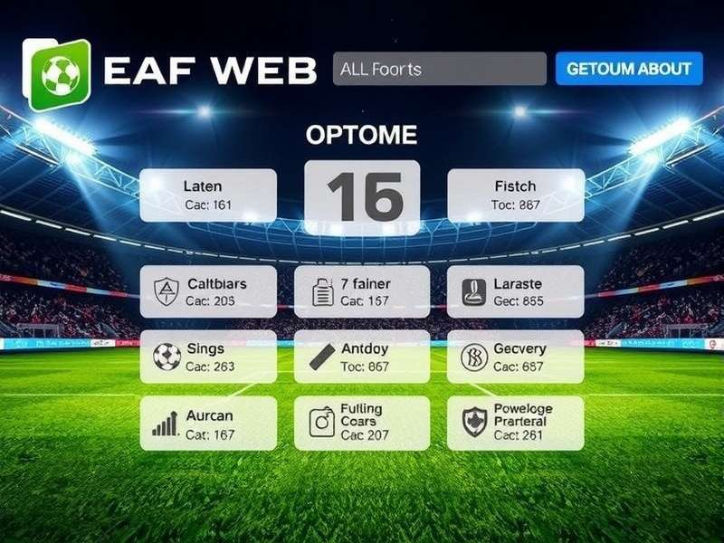 EAFC Web App interface showing squad management and transfer market