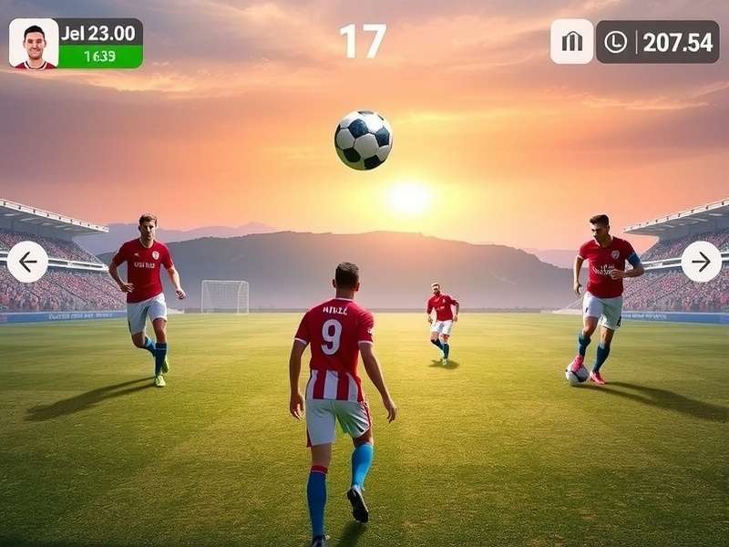 Fc Mobile competitive gameplay on mobile device