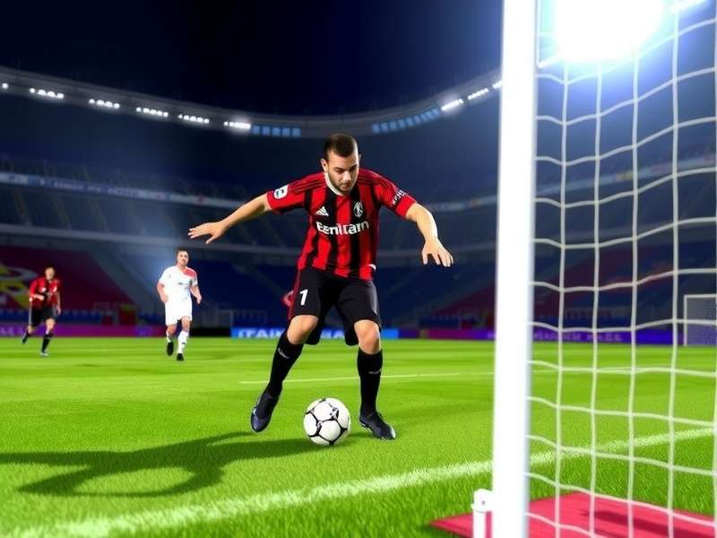 FIFA Game on Laptop Screen