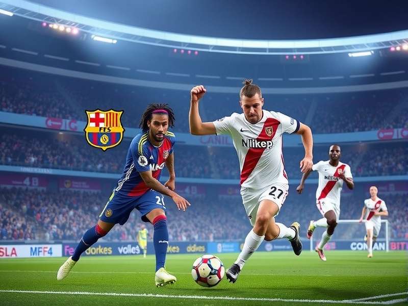 FIFA Mobile gameplay screenshot showing FC Mobil team in action