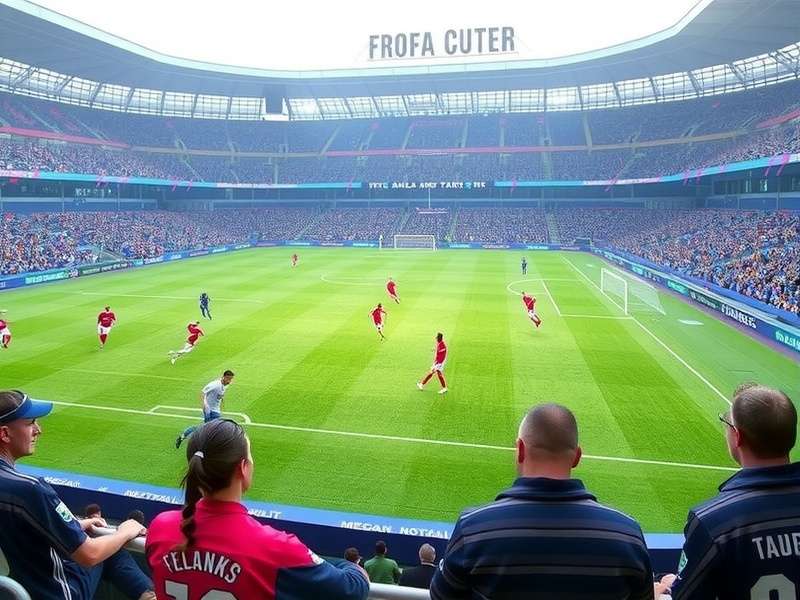 FIFA game free download screen with football stadium