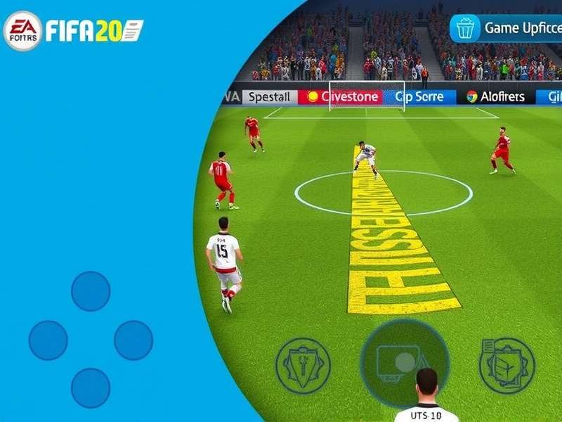 FIFA Game Free PC Screenshot showing gameplay on Windows