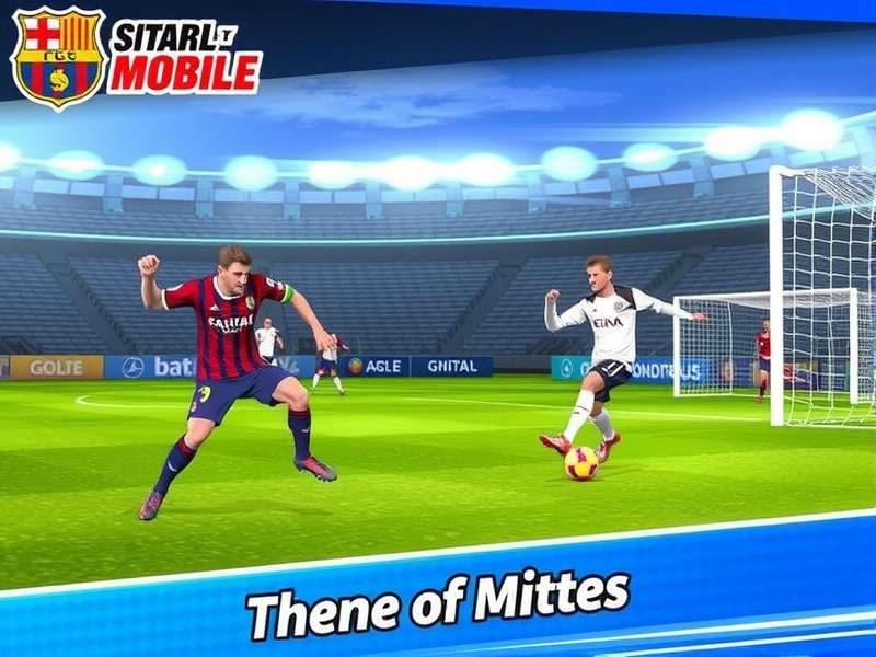 FC Mobile running on PC with enhanced graphics