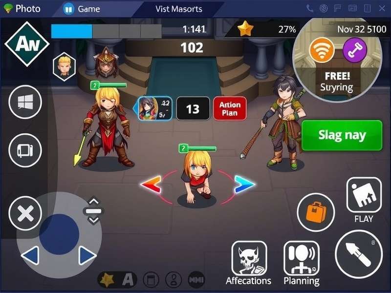 FC Mobile gameplay screenshot showing intense football action on a smartphone