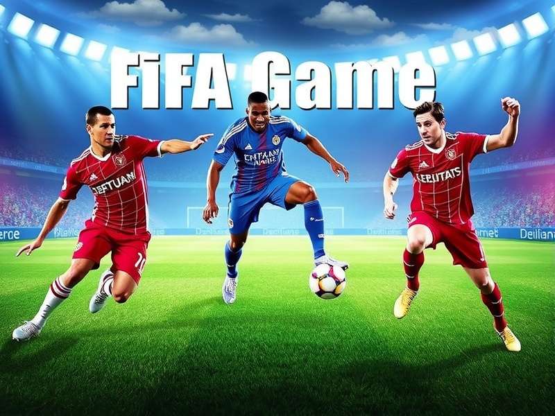 FIFA Game Online gameplay screenshot showing advanced controls