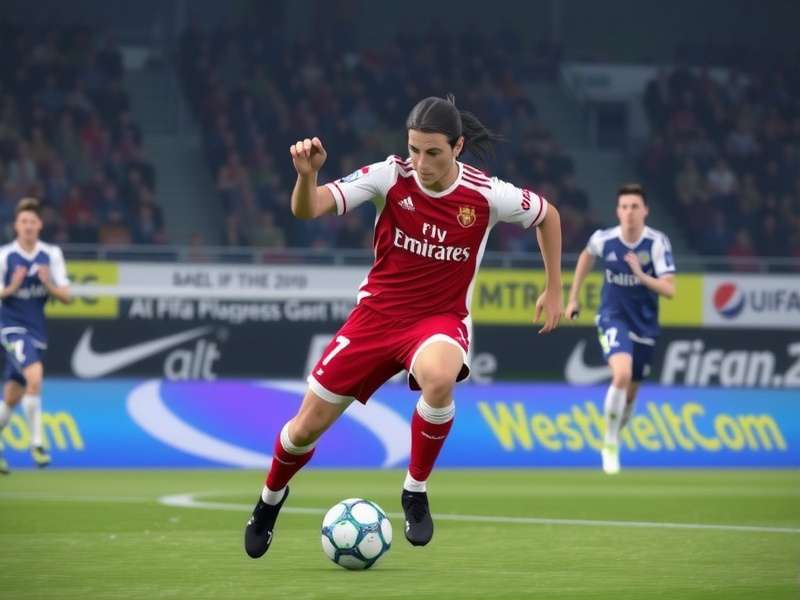 FIFA Game Ultimate Team squad builder interface with top players