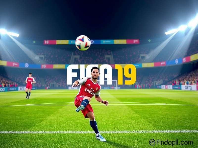 FIFA 2026 concept art with next-gen graphics and Indian flag