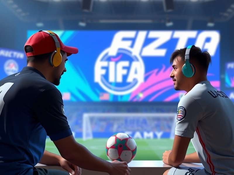 Fifa Gamers community playing FIFA tournament in India