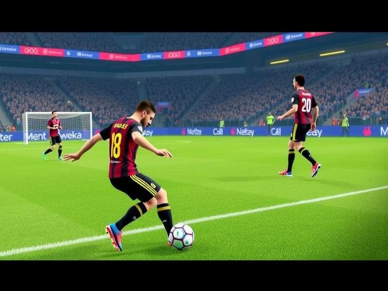 Indian gamers playing FIFA online tournament